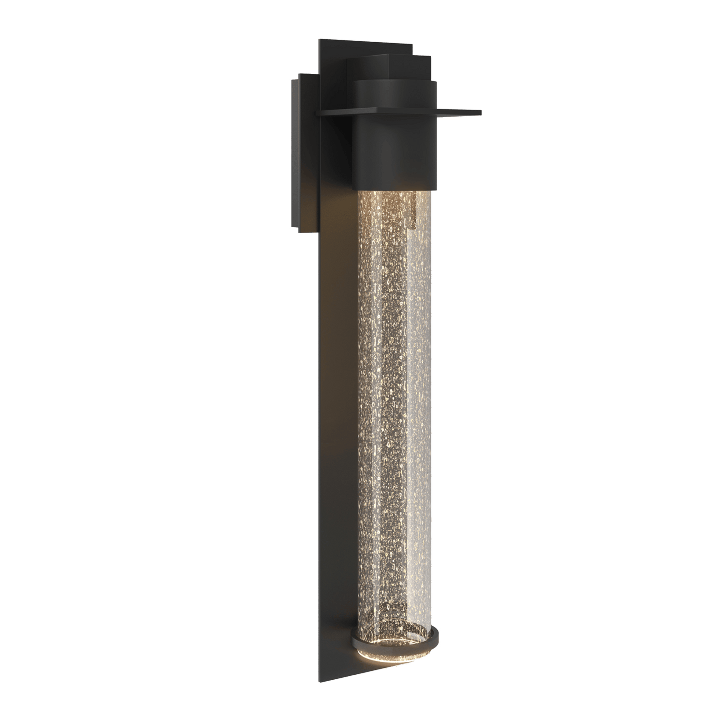 Airis Small Dark Sky Friendly Outdoor Sconce - Coastal Black by Hubbardton Forge