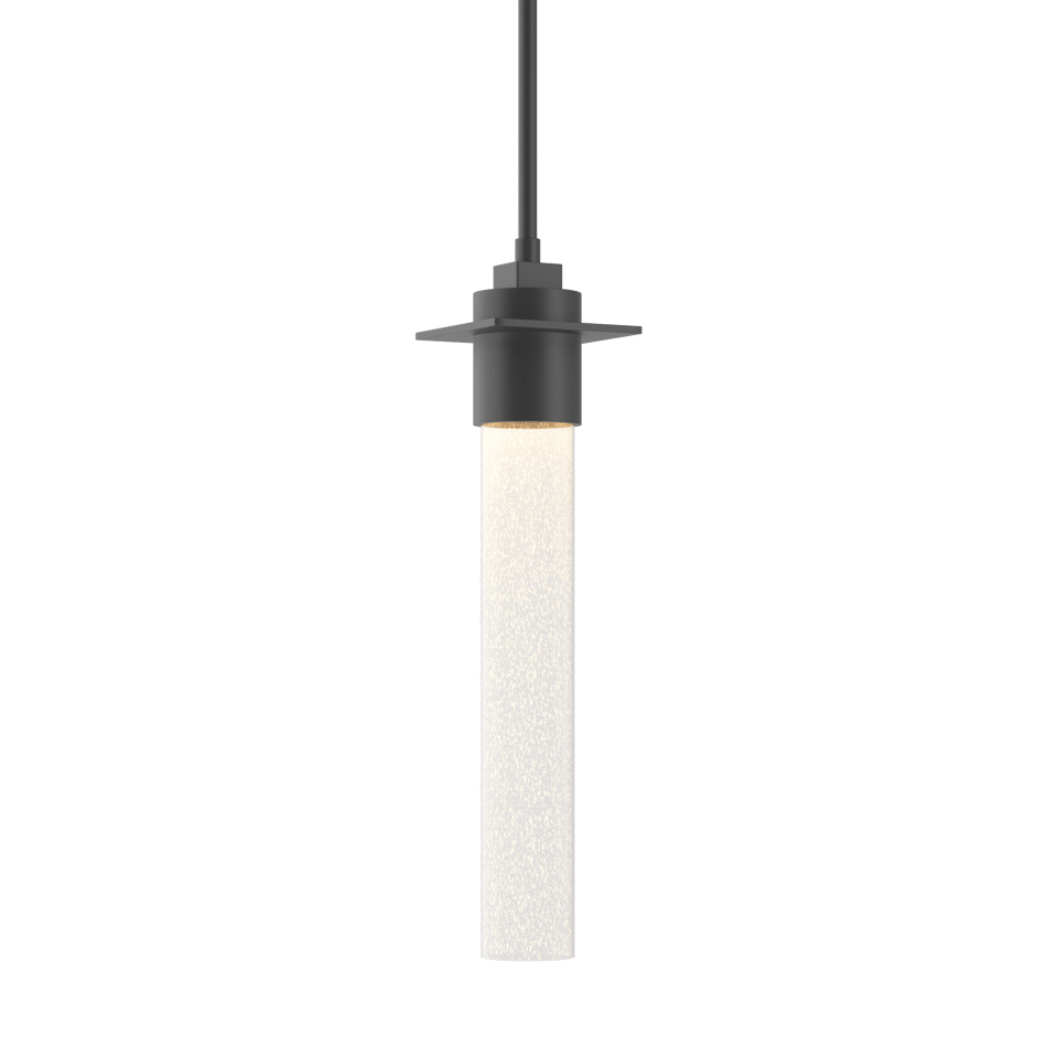 Airis Small Mini Pendant - Black by Hubbardton Forge