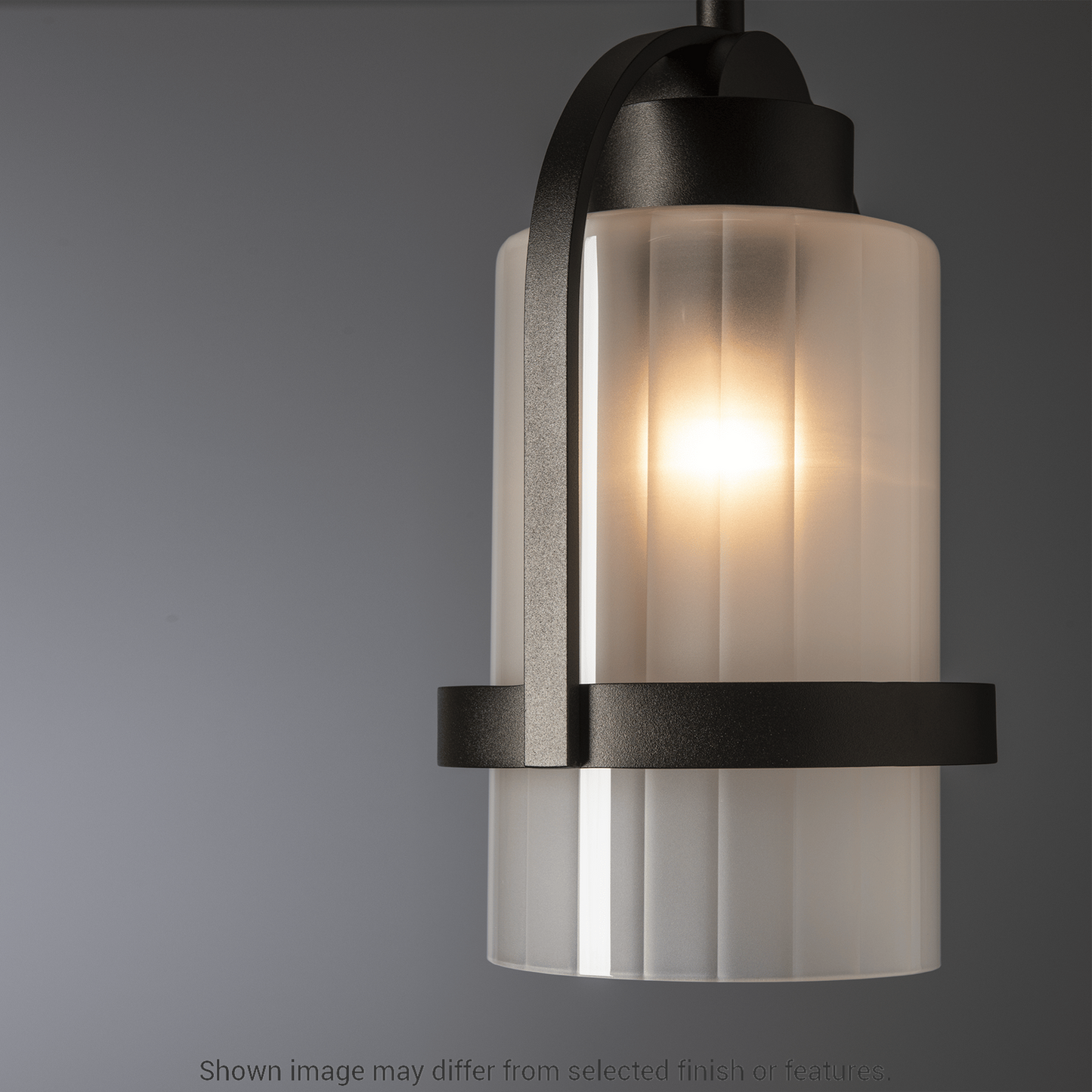 Alcove Outdoor Pendant - White - Frosted Glass by Hubbardton Forge