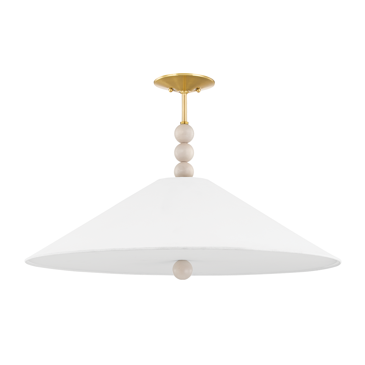 Alexis Pendant - 3-Light - Aged Brass - Mitzi H615703-AGB