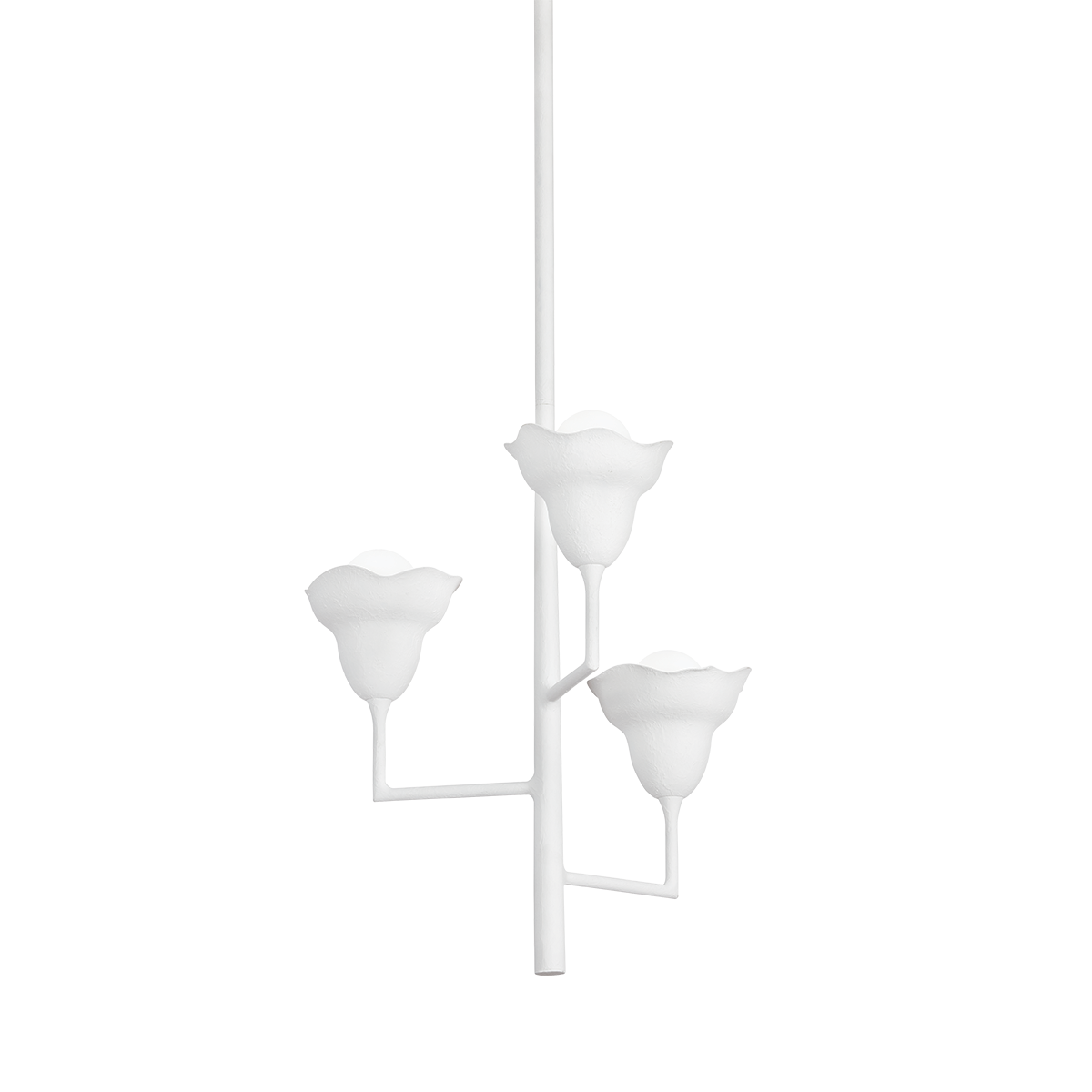 Alora 3-Light Pendant - White Plaster by Hudson Valley Lighting