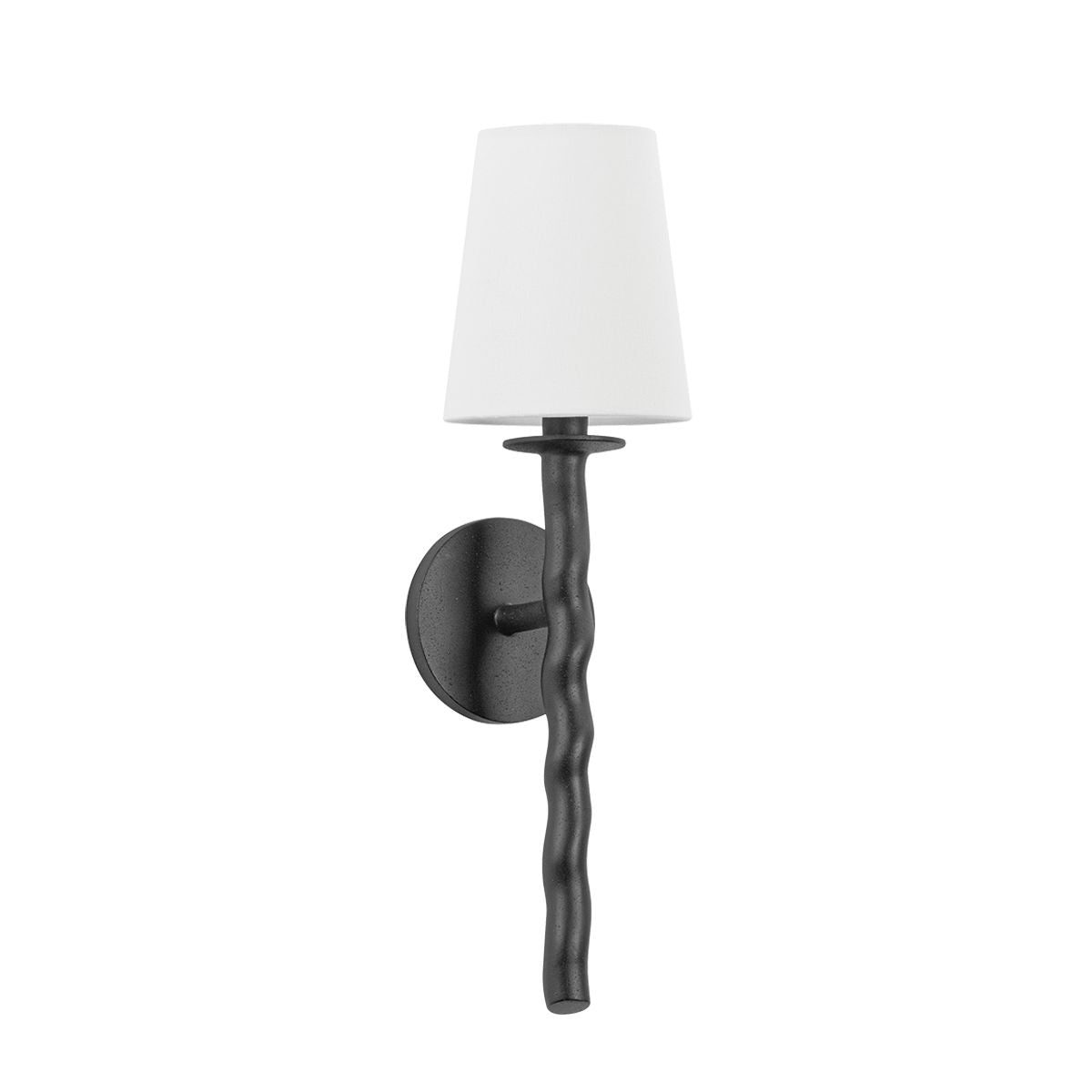 Alvaro Wall Sconce - Textured Black by Troy Lighting