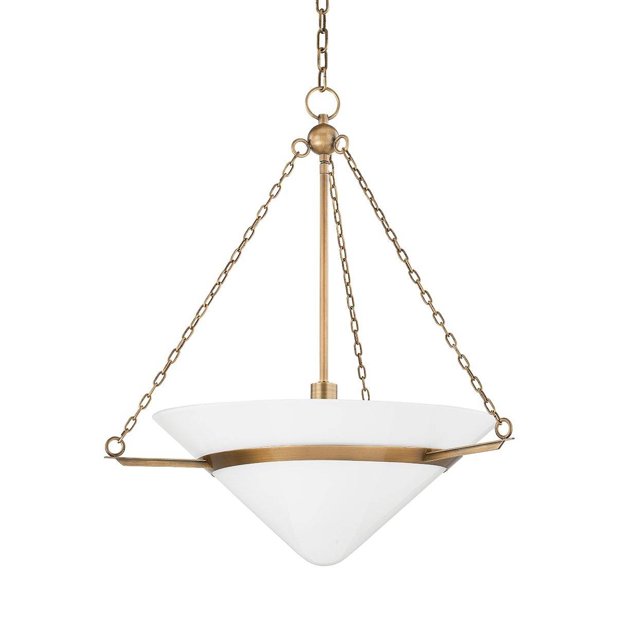 Amador Pendant - 1-Light - Patina Brass - Troy Lighting F8327-PBR