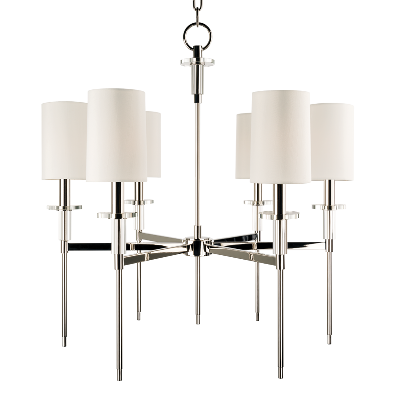 Amherst 6-Light Chandelier by Hudson Valley Lighting