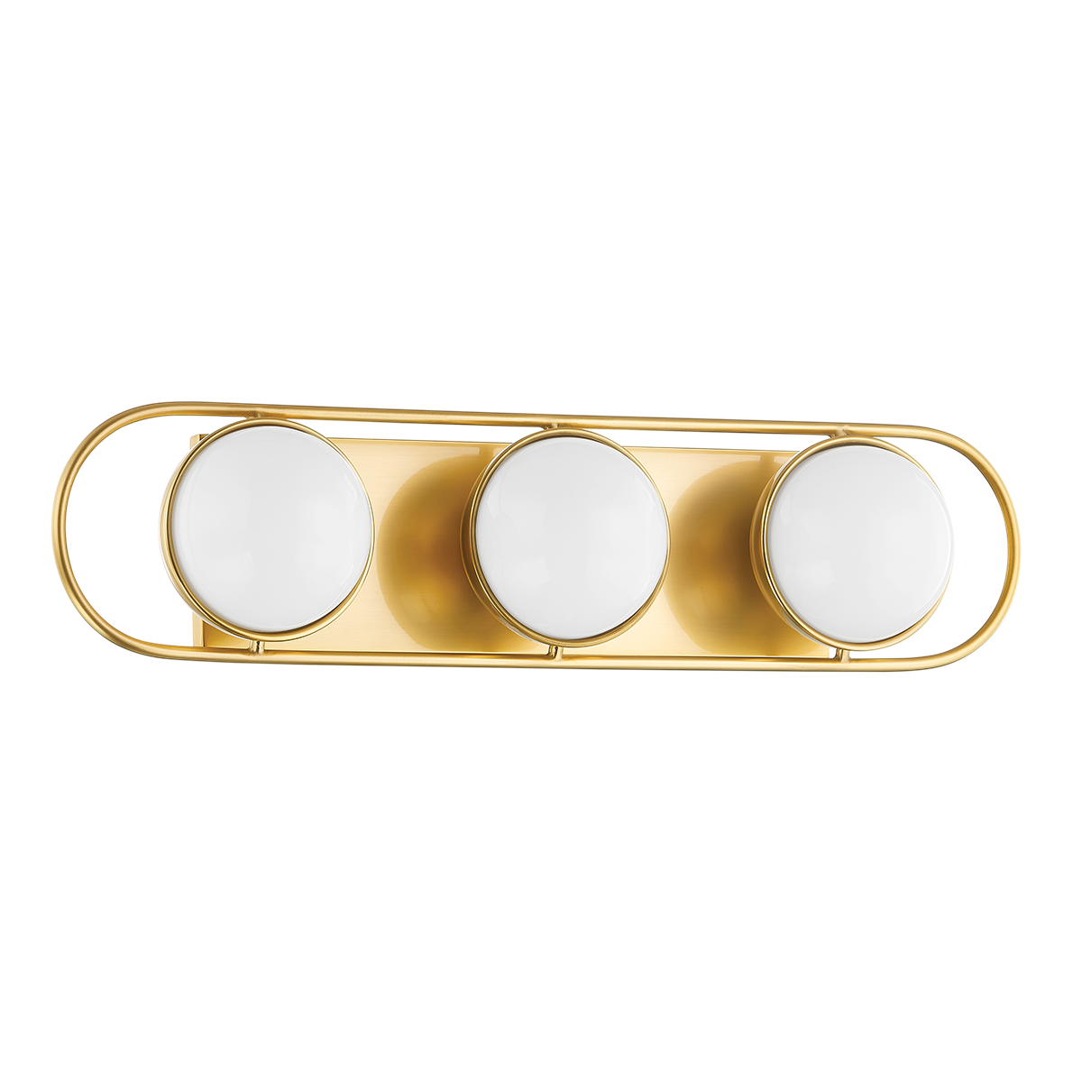Amy Vanity Light - 3-Light - Aged Brass - Mitzi H783303-AGB