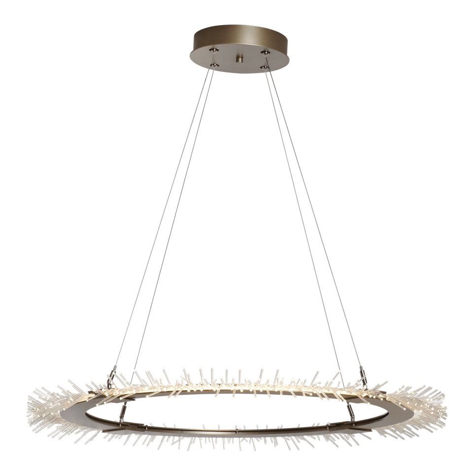 Anemone Circular LED Pendant - Soft Gold by Hubbardton Forge