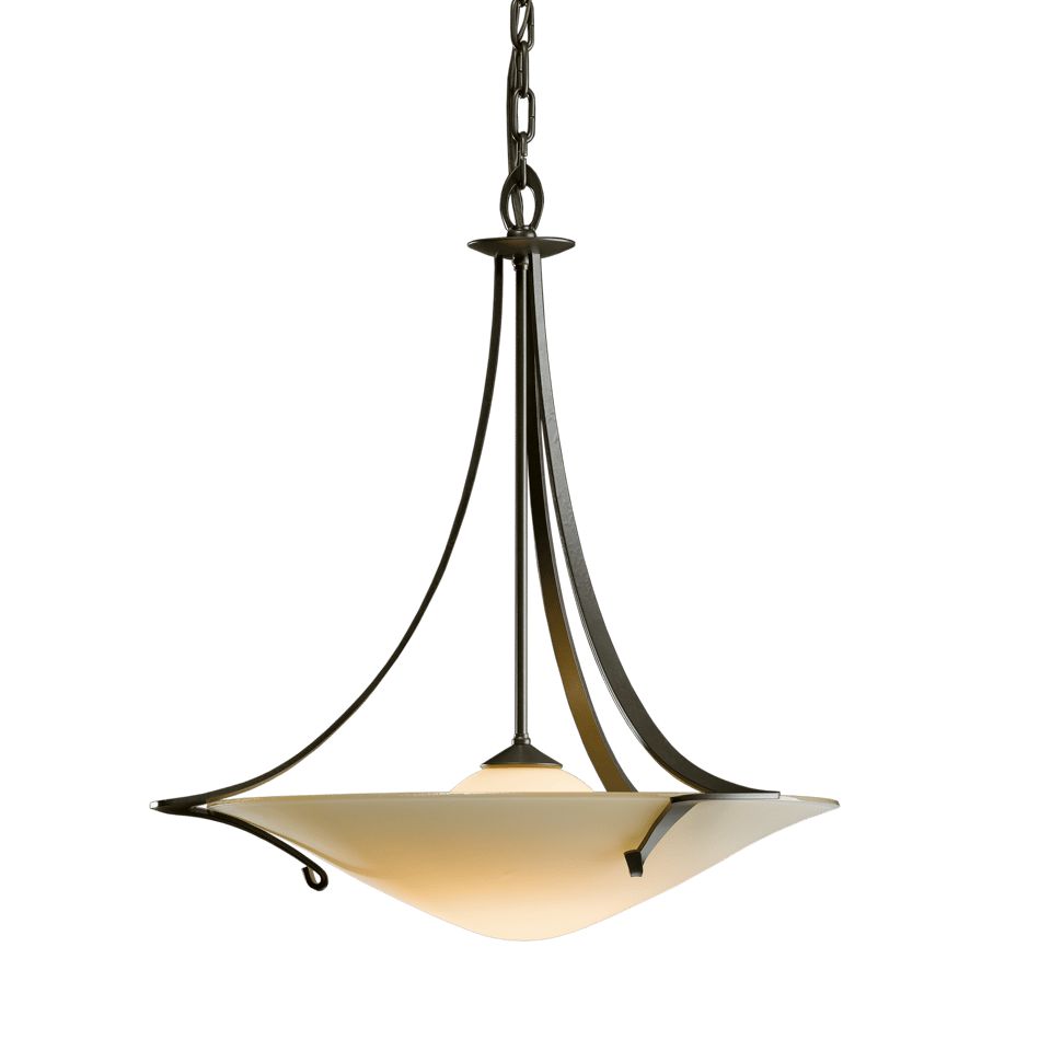 Antasia Pendant - Dark Smoke - Sand Glass by Hubbardton Forge
