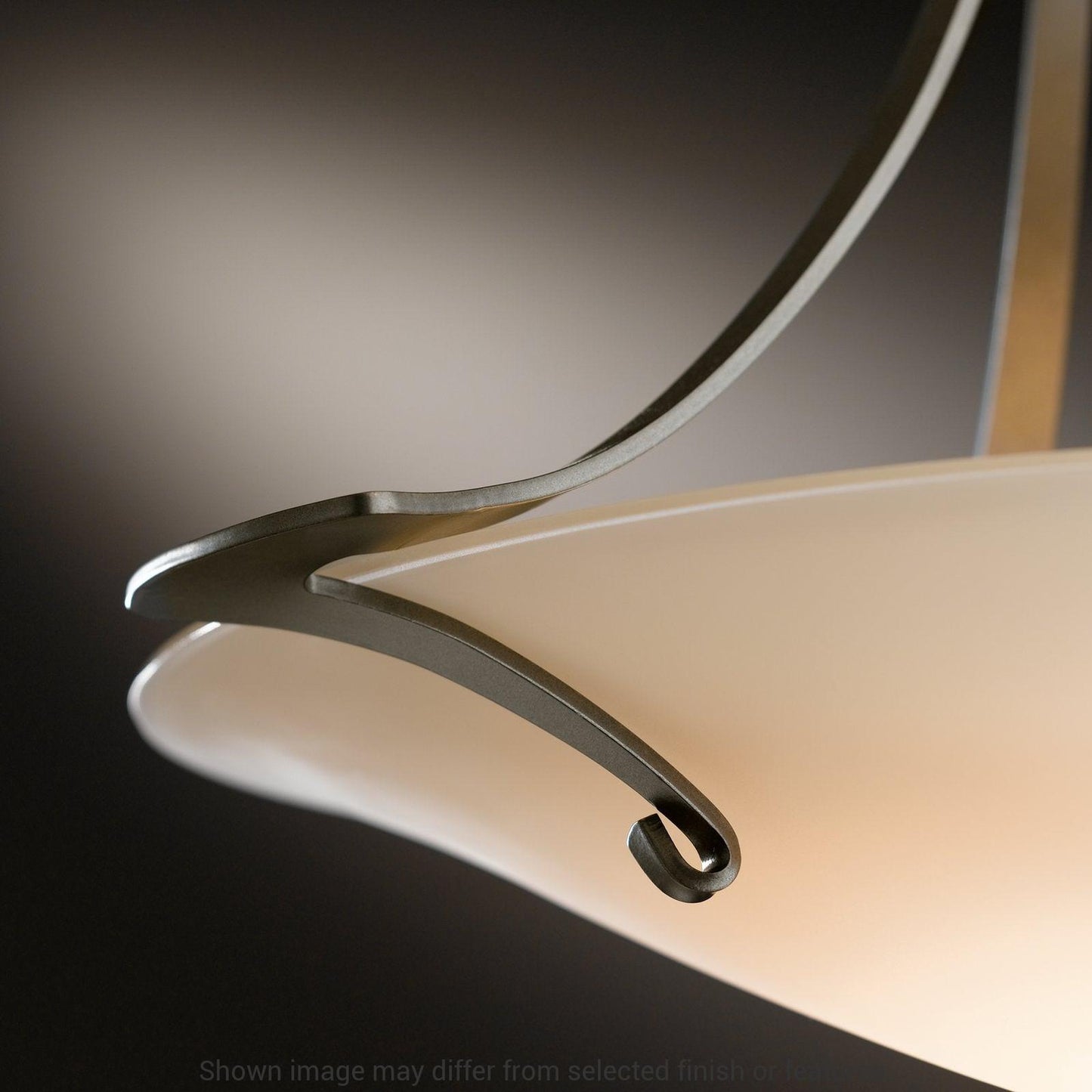 Antasia Pendant - White - Sand Glass by Hubbardton Forge