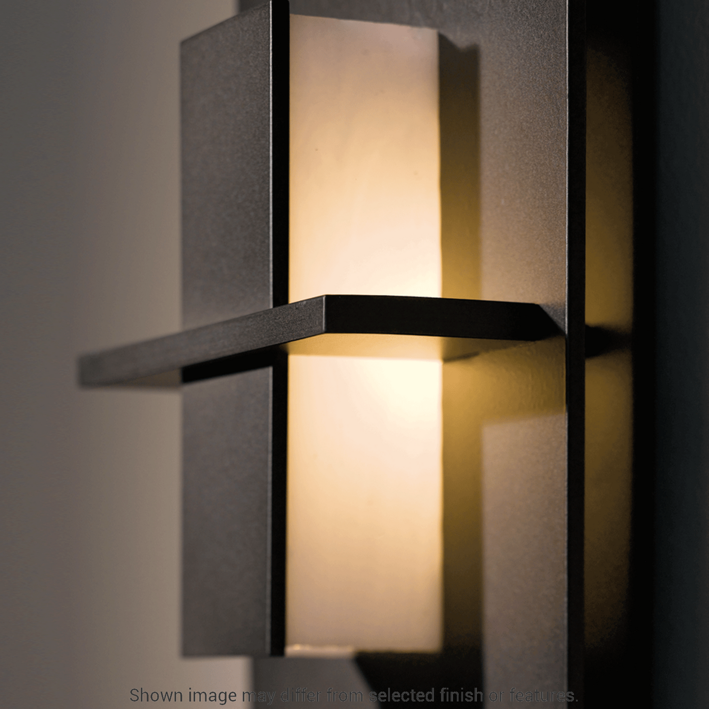 Aperture Vertical Sconce - White - White Art Glass by Hubbardton Forge