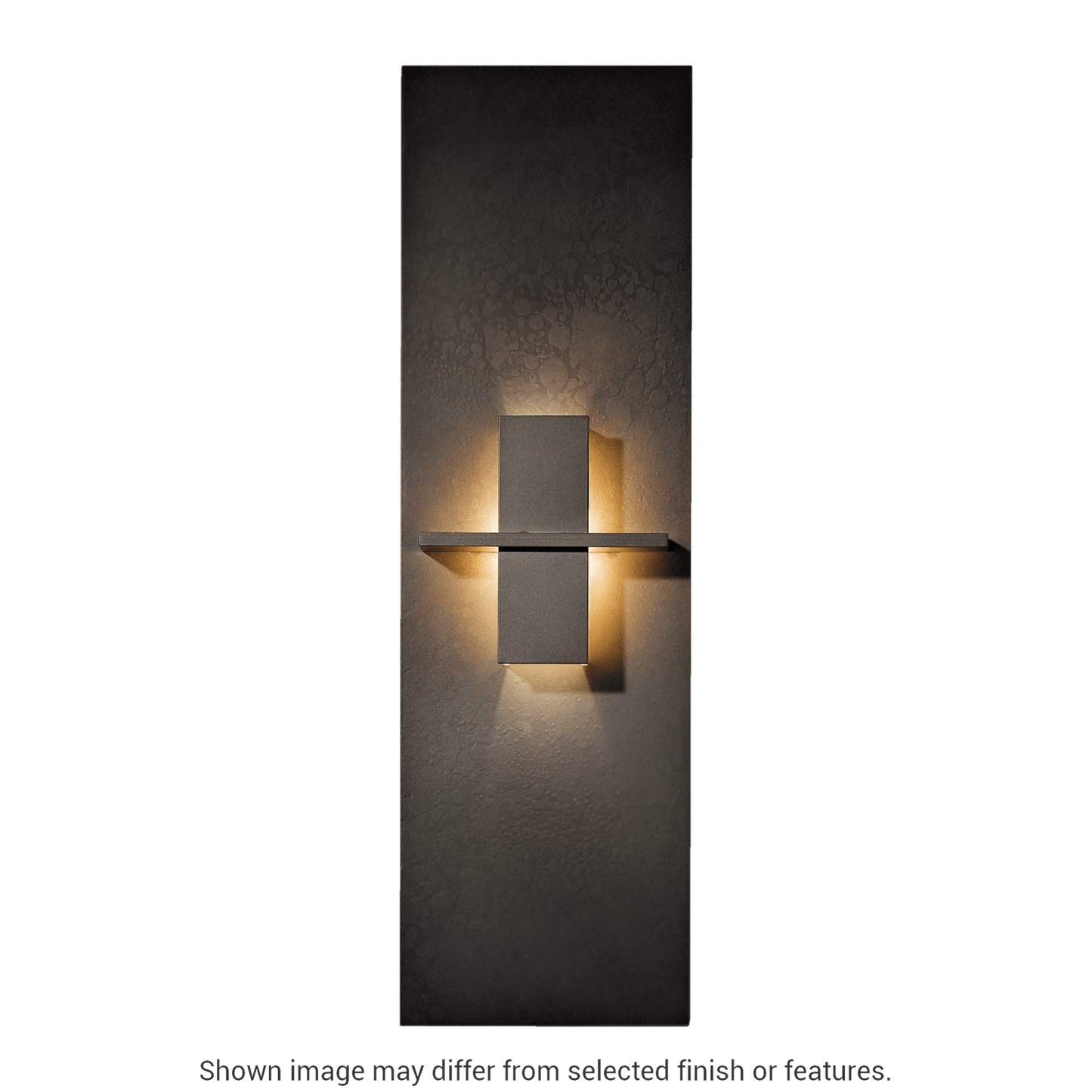Aperture Vertical Sconce - White - White Art Glass by Hubbardton Forge