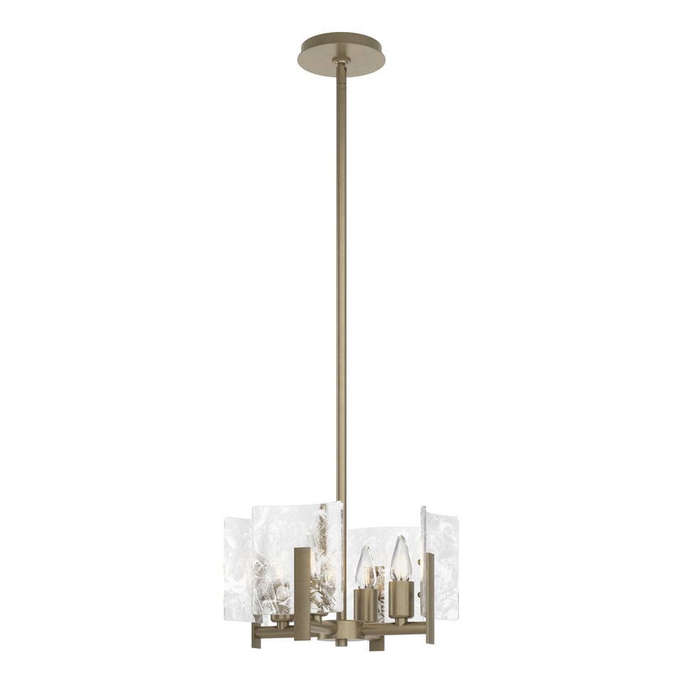 Arc 4-Light Semi-Flush Pendant - Soft Gold by Hubbardton Forge