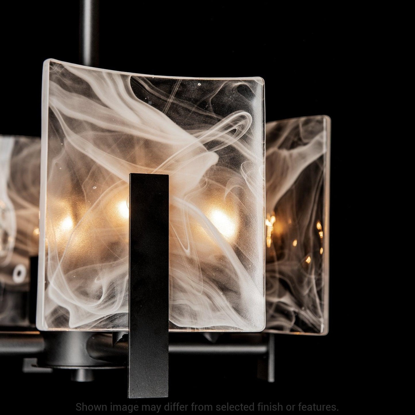 Arc 4-Light Semi-Flush Pendant - White by Hubbardton Forge