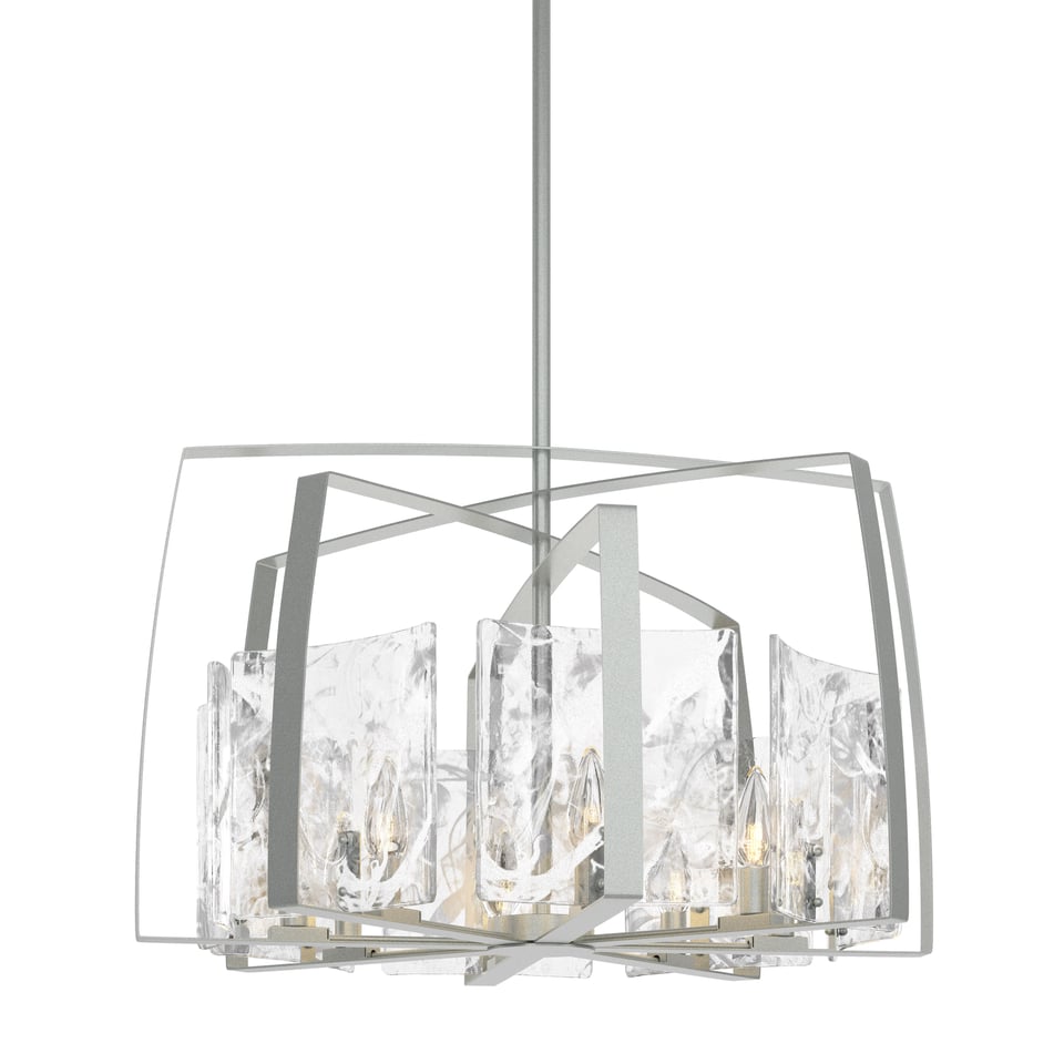 Arc 8-Light Pendant - Vintage Platinum by Hubbardton Forge