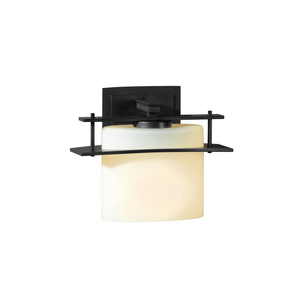 Arc Ellipse 1-Light Sconce - Black by Hubbardton Forge