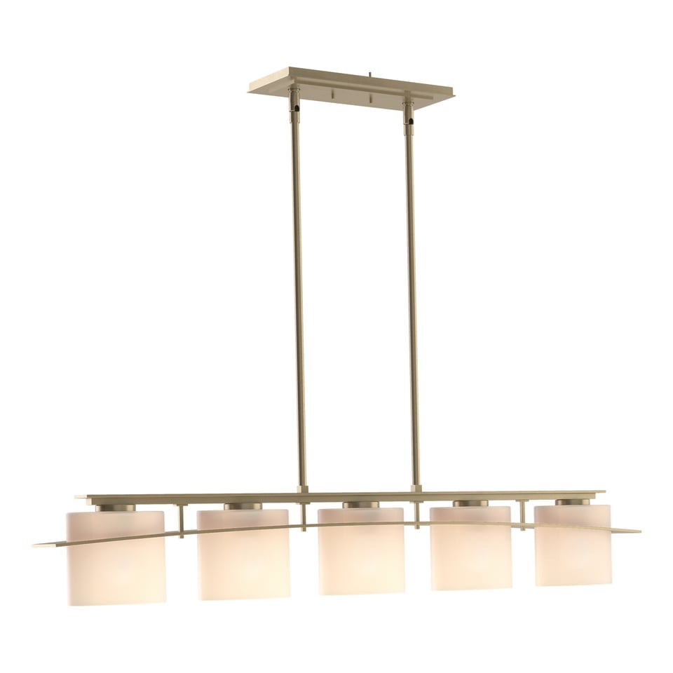 Arc Ellipse 5-Light Pendant - Soft Gold by Hubbardton Forge