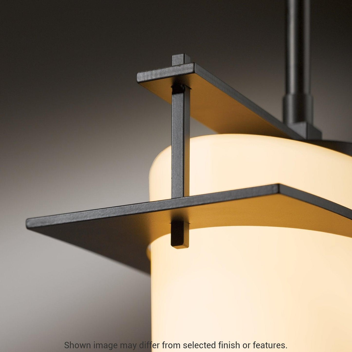 Arc Ellipse Large Mini Pendant - White by Hubbardton Forge