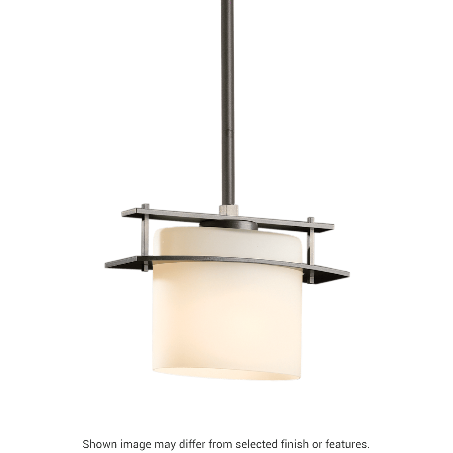 Arc Ellipse Mini Pendant - White by Hubbardton Forge