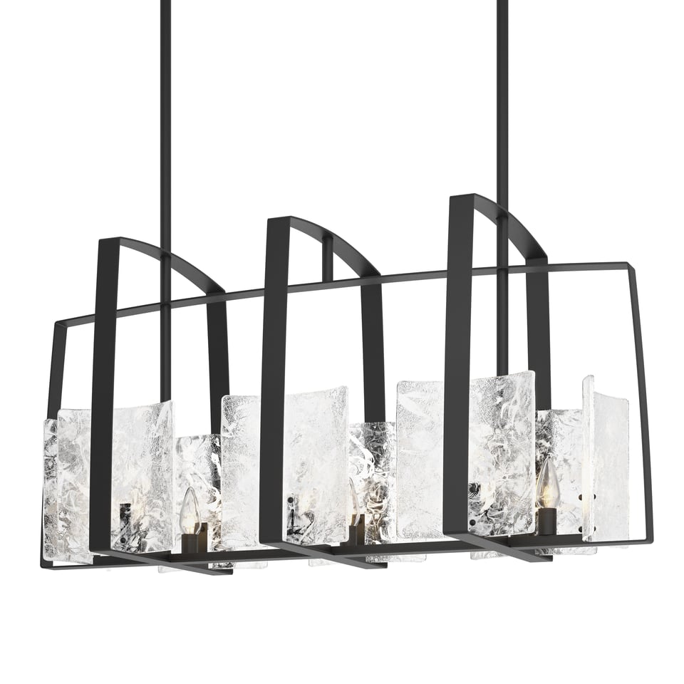 Arc Linear Pendant - Black by Hubbardton Forge