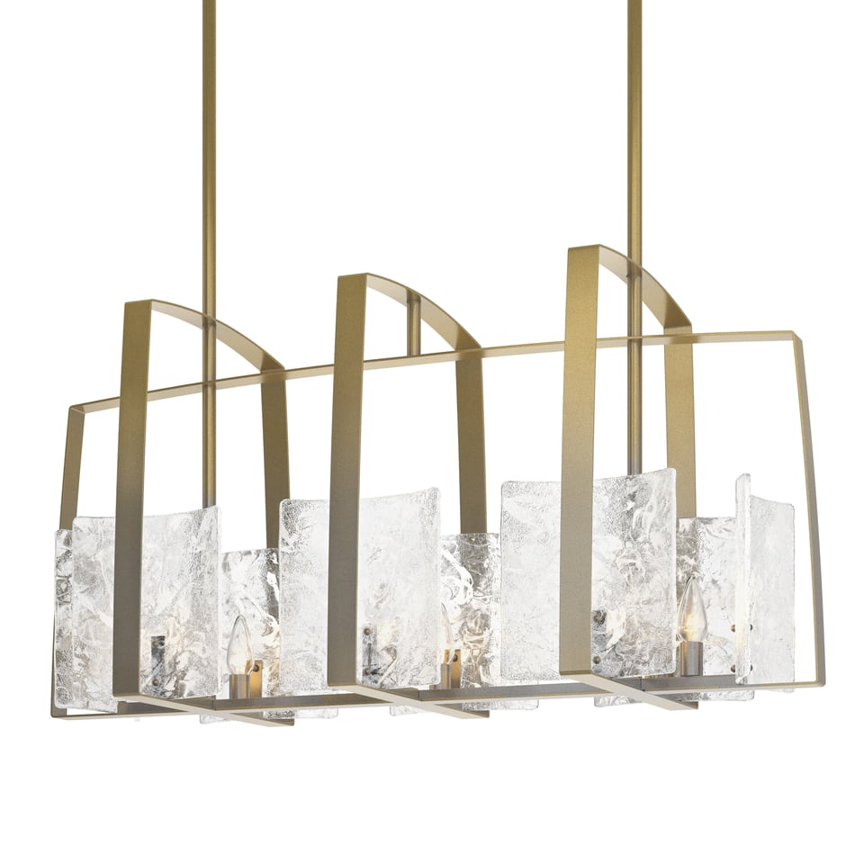 Arc Linear Pendant - Modern Brass by Hubbardton Forge