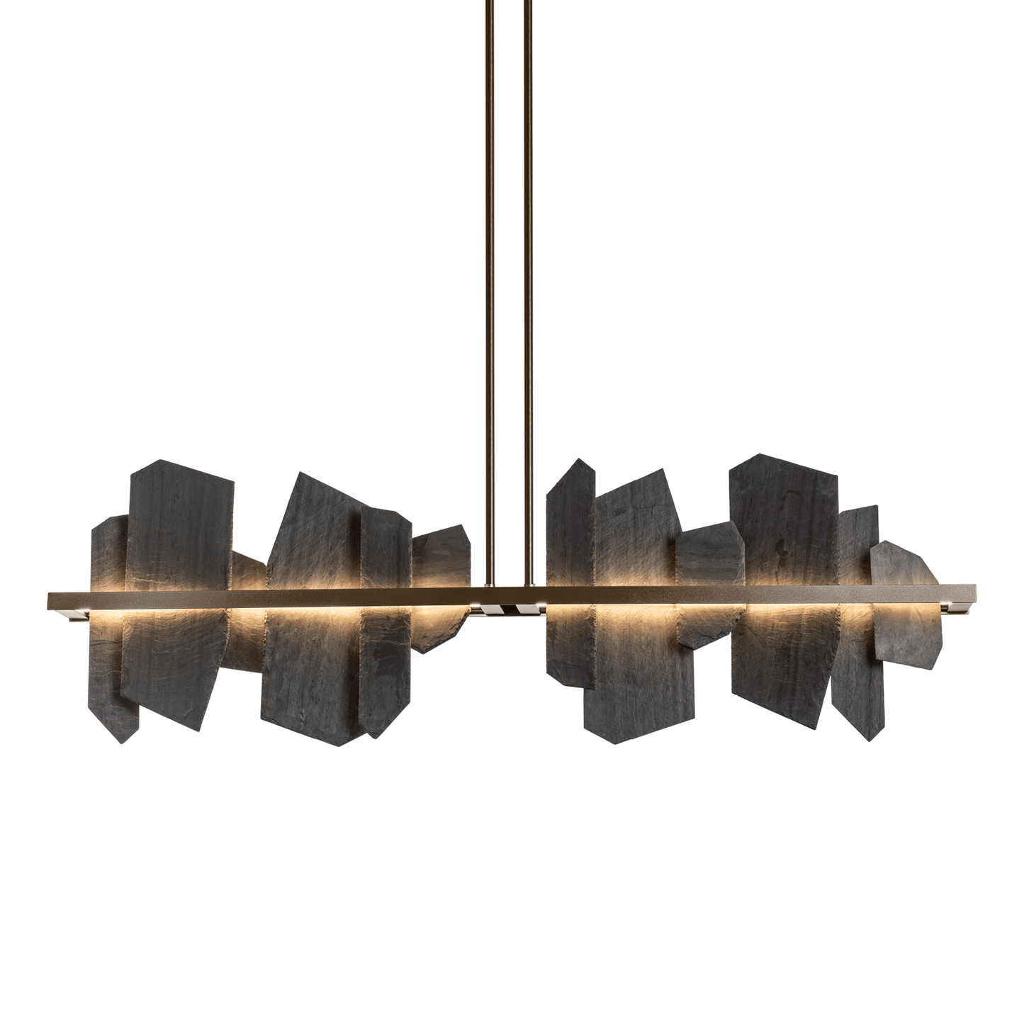 Ardesia Linear LED Pendant - Bronze by Hubbardton Forge
