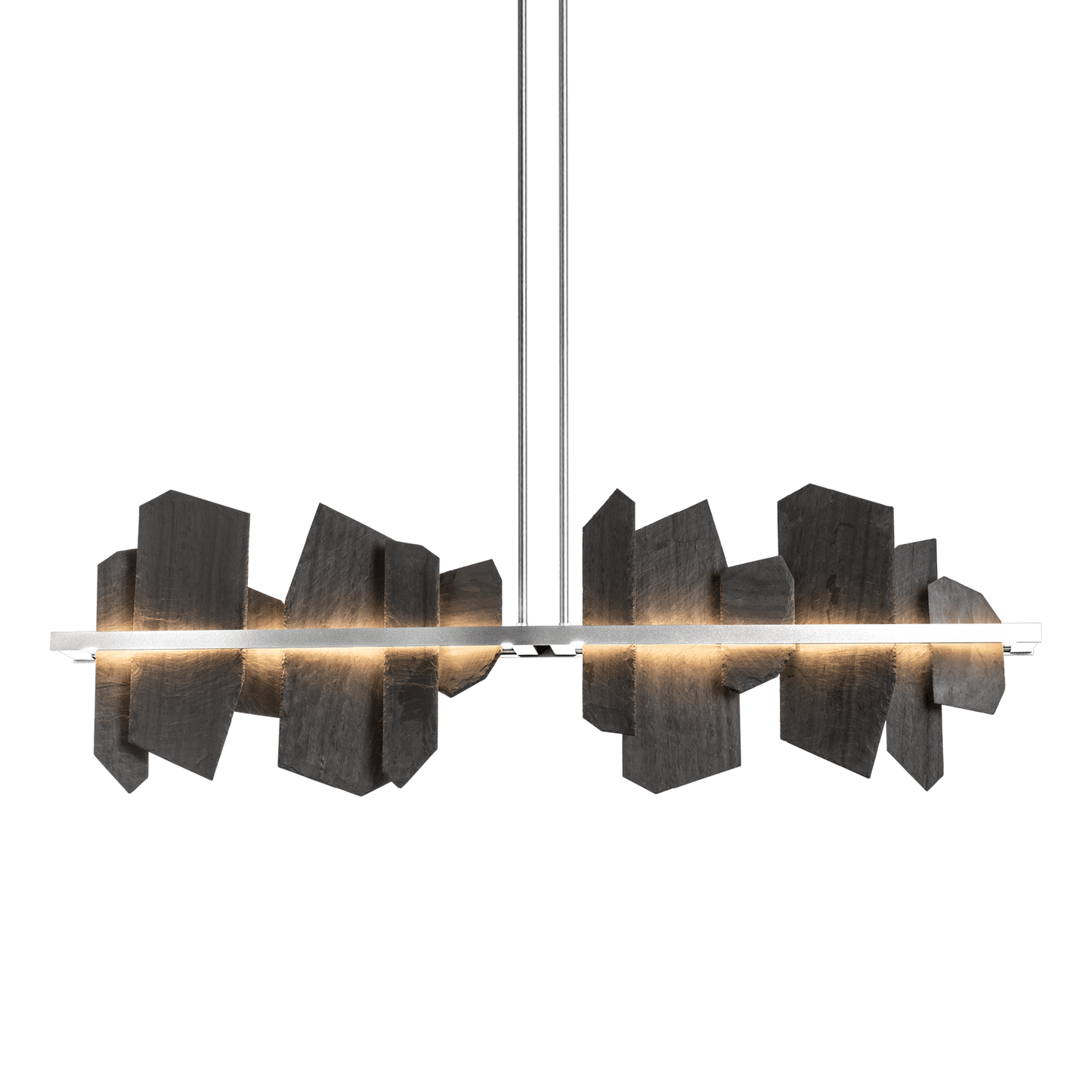 Ardesia Linear LED Pendant - Sterling by Hubbardton Forge