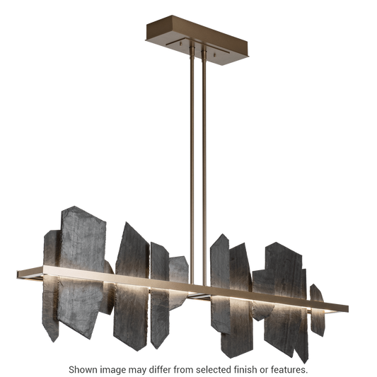 Ardesia Linear LED Pendant - White by Hubbardton Forge