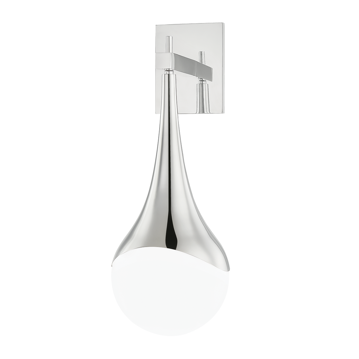 Ariana Wall Sconce - 1-Light - Polished Nickel - Mitzi H375101-PN