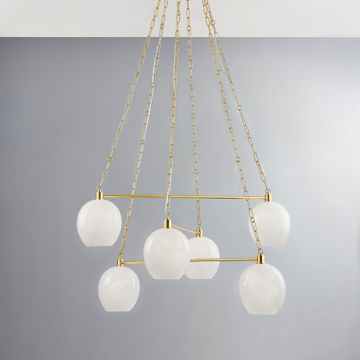 Asbury Park 6-Light Chandelier by Hudson Valley Lighting