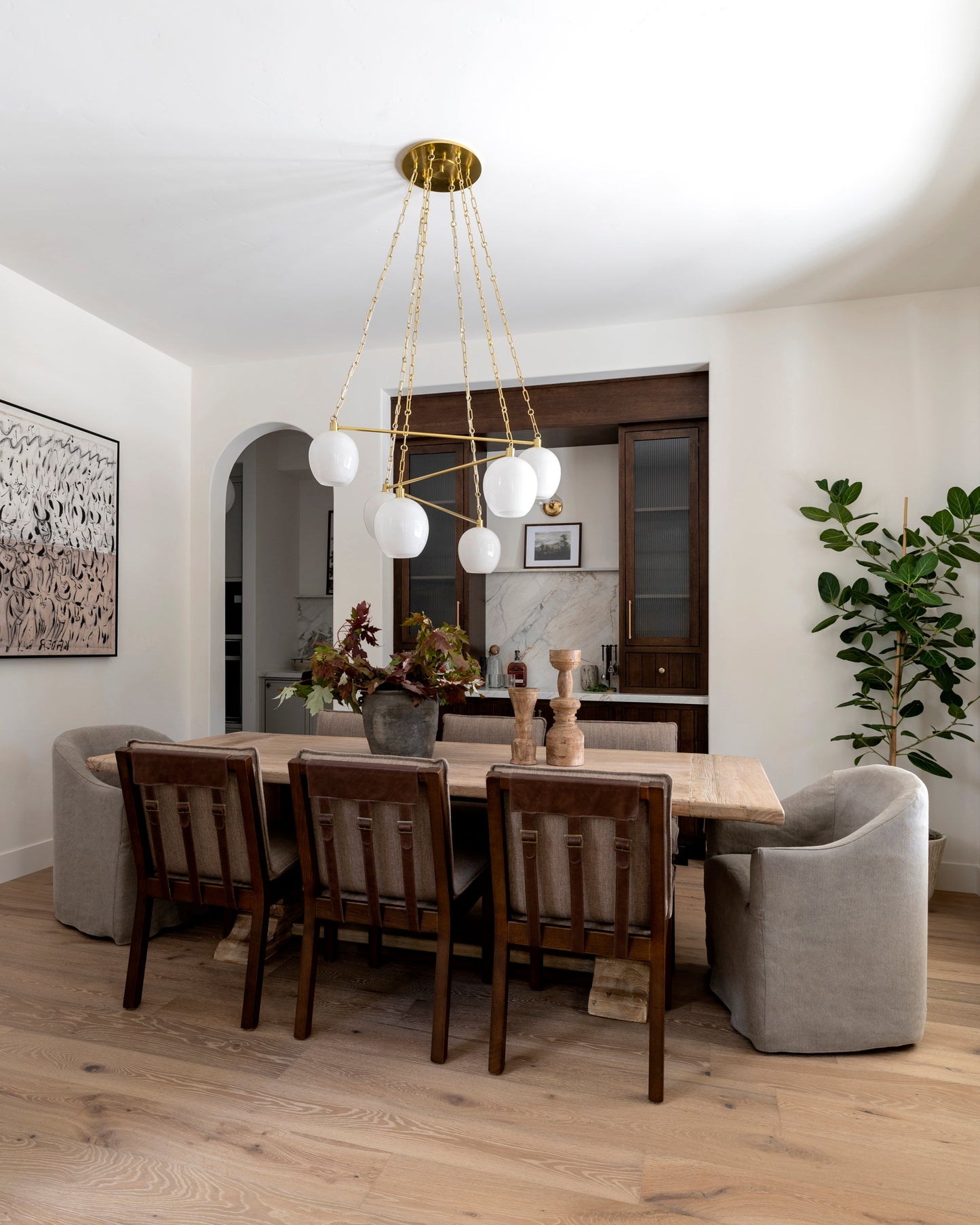 Asbury Park 6-Light Chandelier by Hudson Valley Lighting
