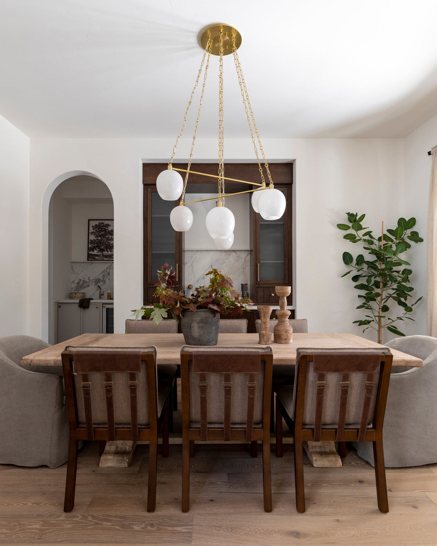 Asbury Park 6-Light Chandelier by Hudson Valley Lighting