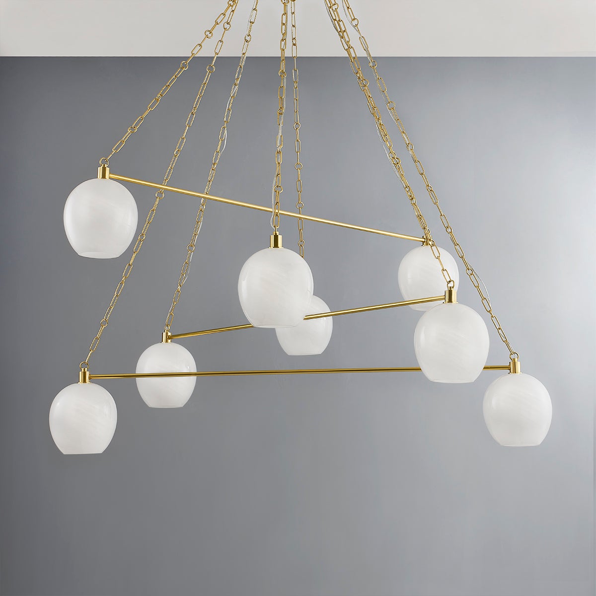 Asbury Park 8-Light Chandelier by Hudson Valley Lighting