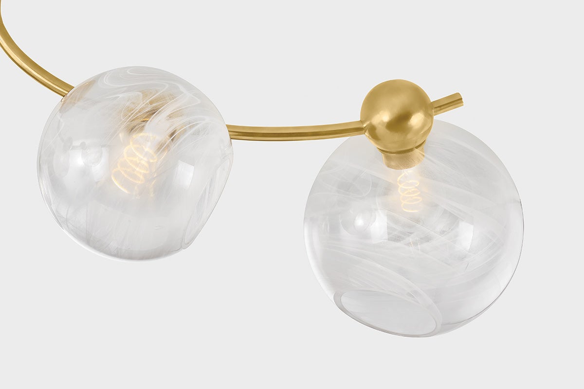Astraia Semi-Flush Ceiling Light by Corbett Lighting