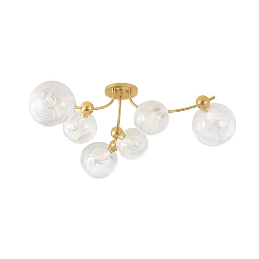 Astraia Semi-Flush Ceiling Light by Corbett Lighting