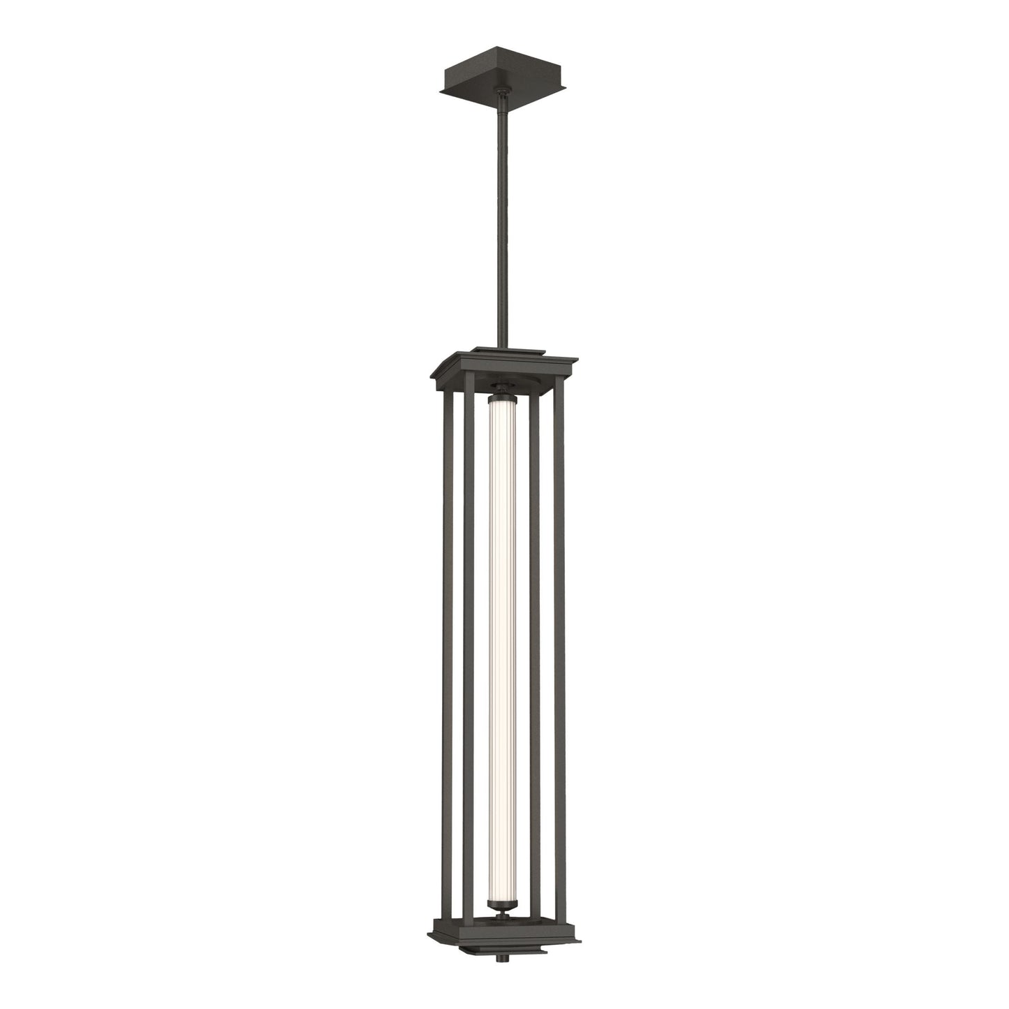 Athena 1-Light Large LED Lantern - Dark Smoke by Hubbardton Forge