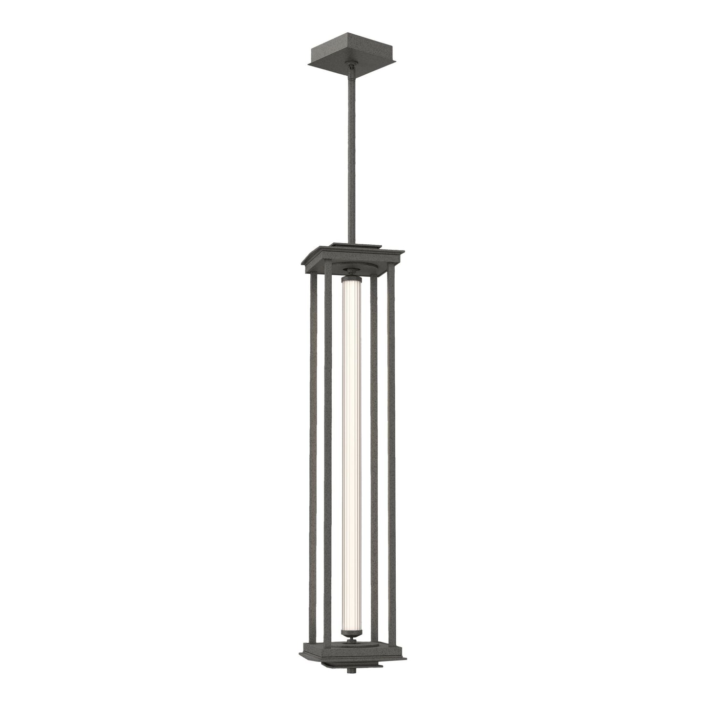 Athena 1-Light Large LED Lantern - Natural Iron by Hubbardton Forge