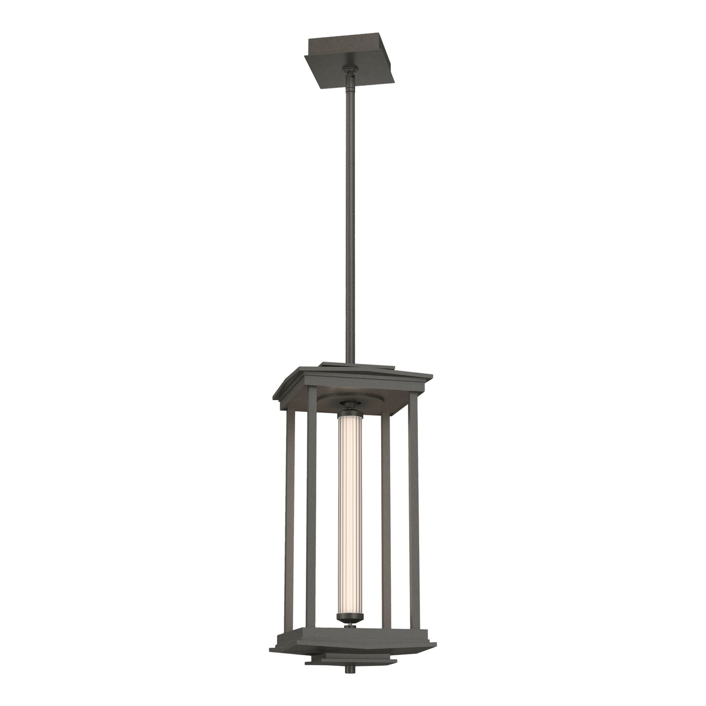 Athena 1-Light Medium LED Lantern - Dark Smoke by Hubbardton Forge