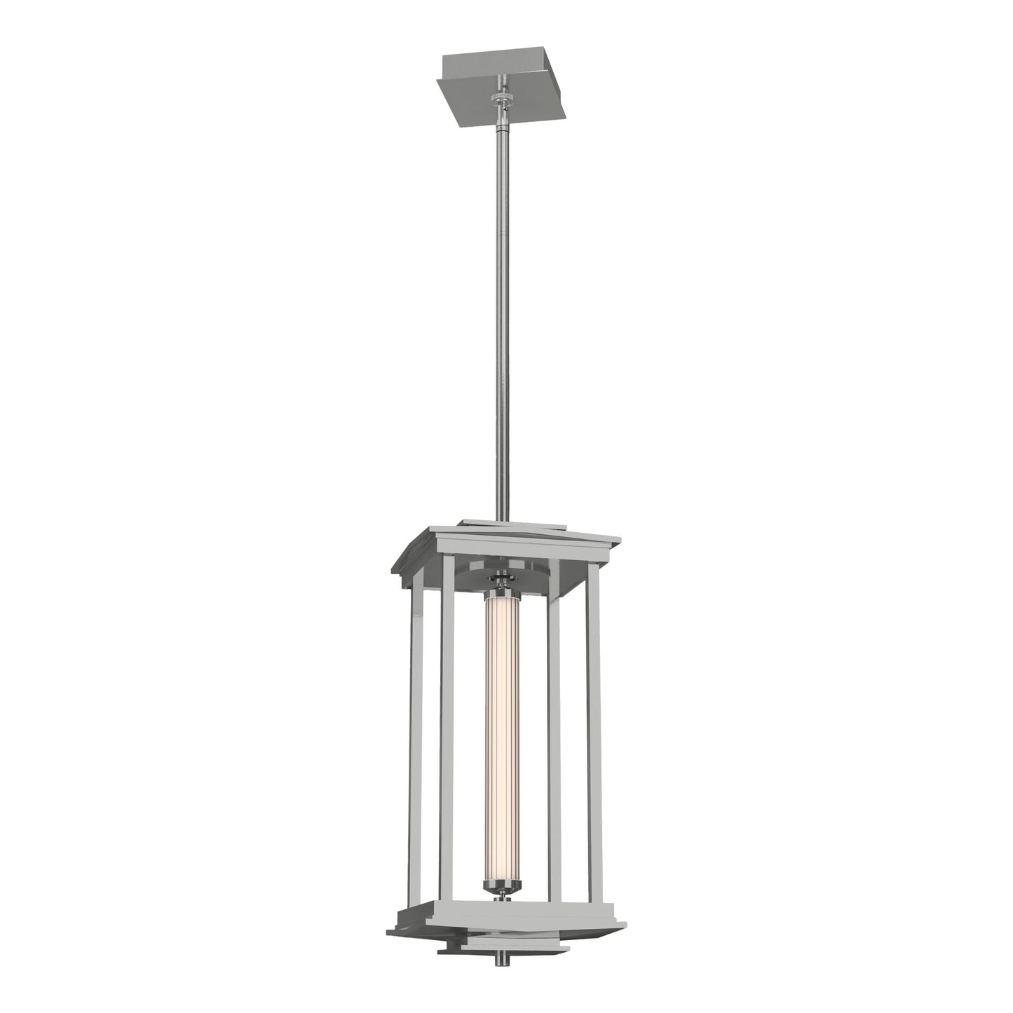 Athena 1-Light Medium LED Lantern - Sterling by Hubbardton Forge