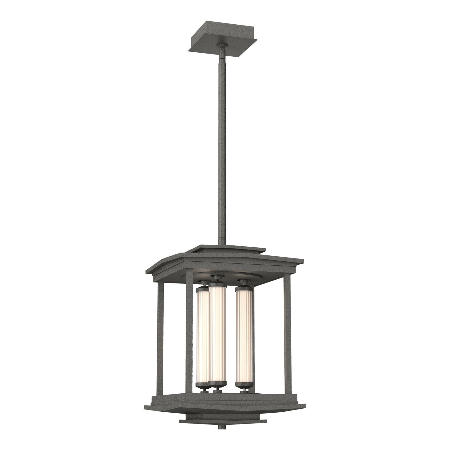 Athena 3-Light LED Lantern - Natural Iron by Hubbardton Forge