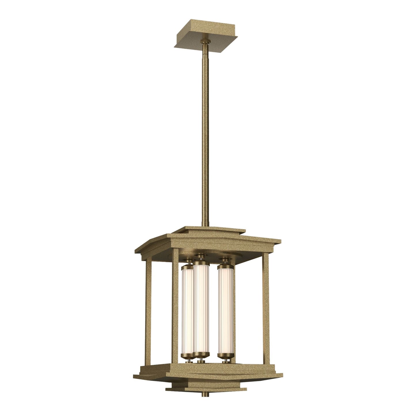 Athena 3-Light LED Lantern - Soft Gold by Hubbardton Forge