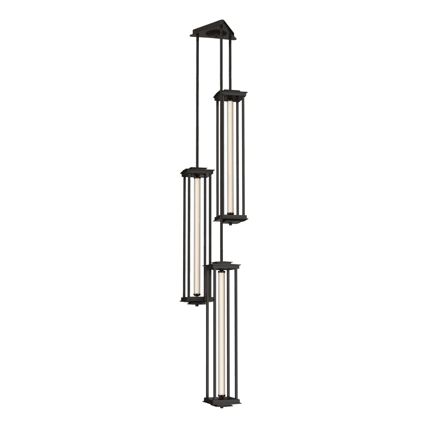 Athena Triple Tall LED Lantern - Oil Rubbed Bronze by Hubbardton Forge
