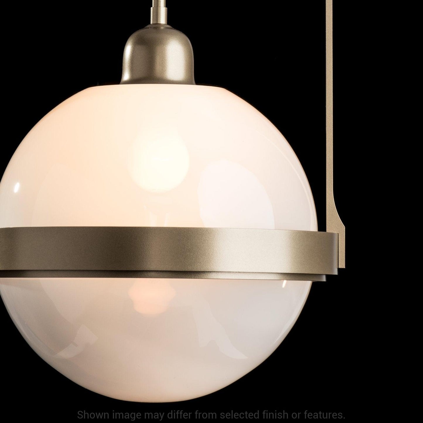 Atlas Pendant - White - Opaline Glass by Hubbardton Forge