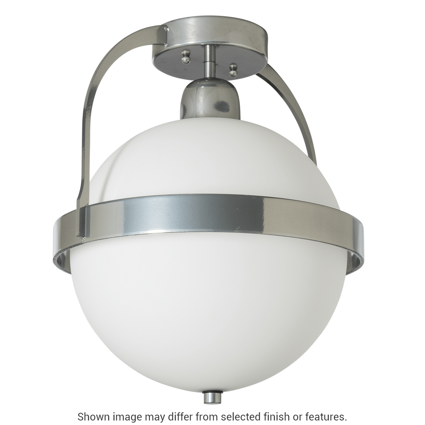 Atlas Semi-Flush - White by Hubbardton Forge