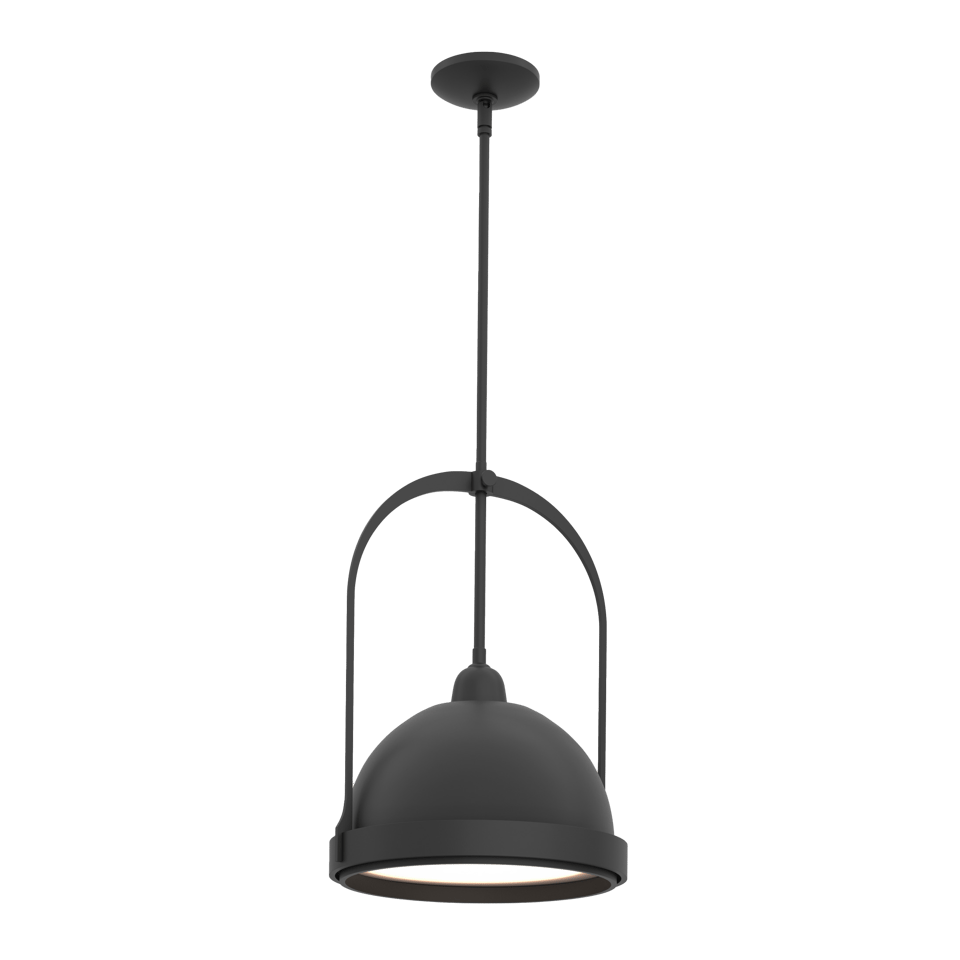Atlas Small Pendant - Black by Hubbardton Forge