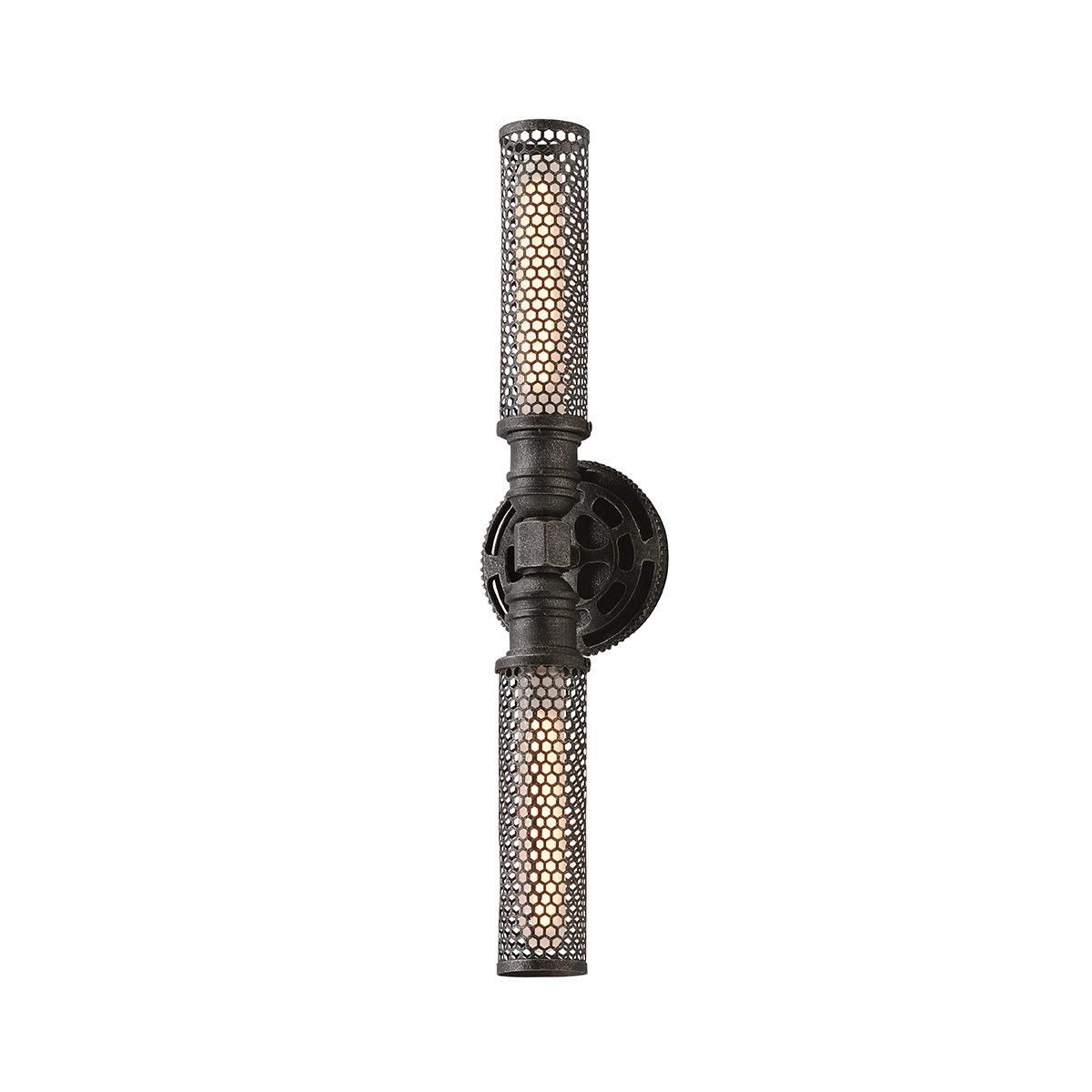 Atlas Wall Sconce - 2-Light - Aged Pewter - Troy Lighting B3832-APW