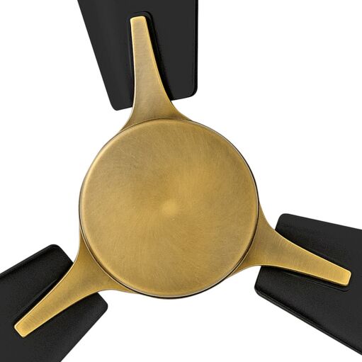 Atom 30" LED Fan - Heritage Brass by Hinkley Lighting