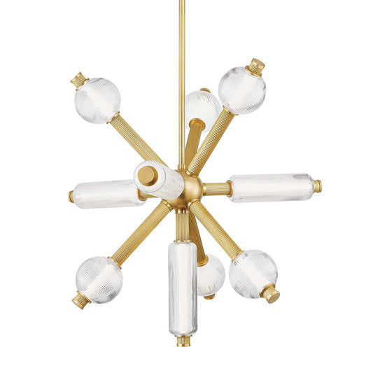 Atom LED Chandelier by Corbett Lighting
