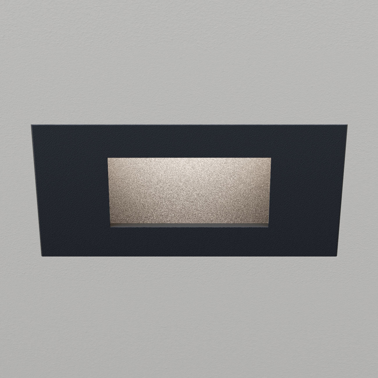 Atomos 1 Slim Square Pinhole Recessed Downlight - IC Airtight Housing - Wet Location Rated - Black Powder Coat/Black Baffle - 15 Degrees - 2700K by Lucifer Lighting