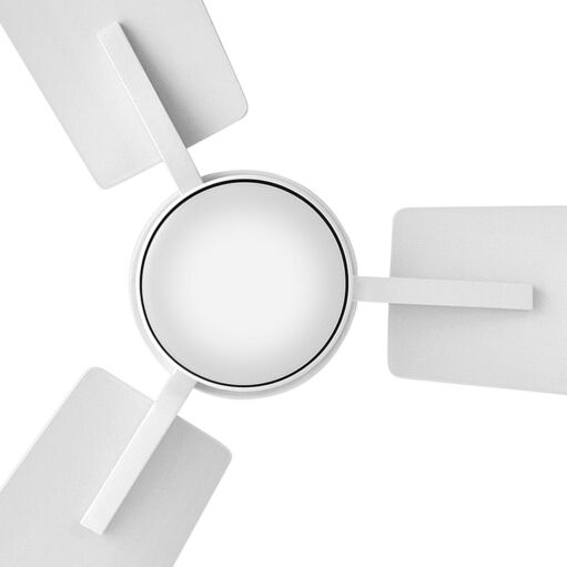 Atticus 42" LED Smart Fan - Matte White by Hinkley Lighting