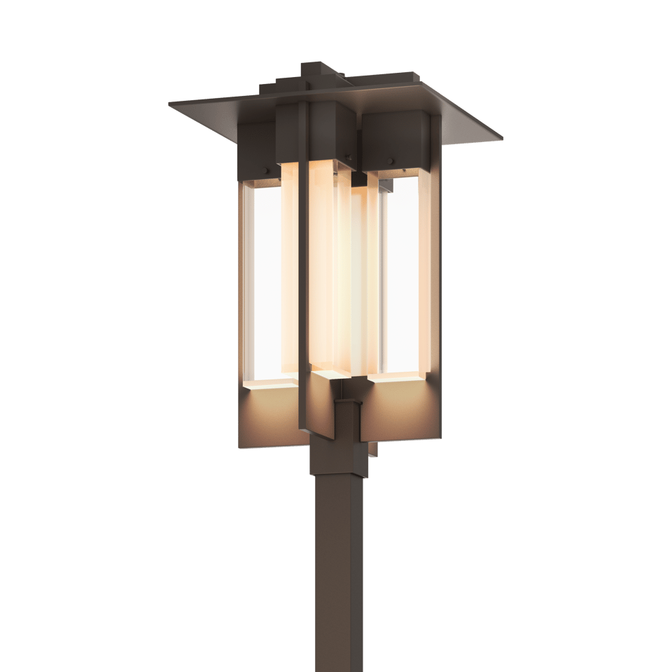 Axis Large Outdoor Post Light - Coastal Bronze by Hubbardton Forge