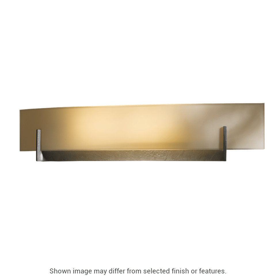 Axis Large Sconce - White - White Art Glass by Hubbardton Forge